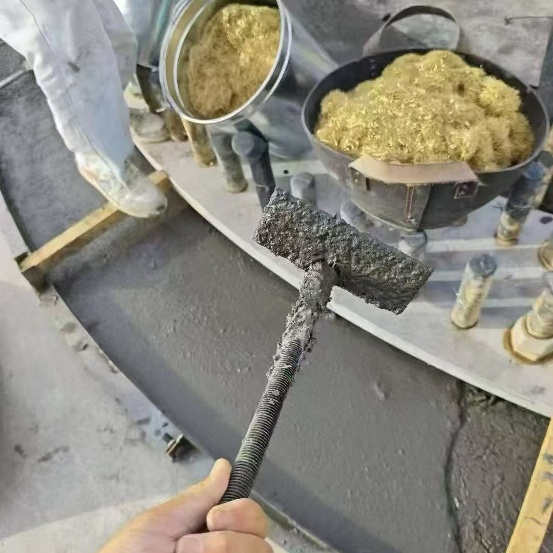 丹徒C120钢纤维高强无收灌浆料 轧机压缩机汽轮机发电机锻压设备底座灌浆材料